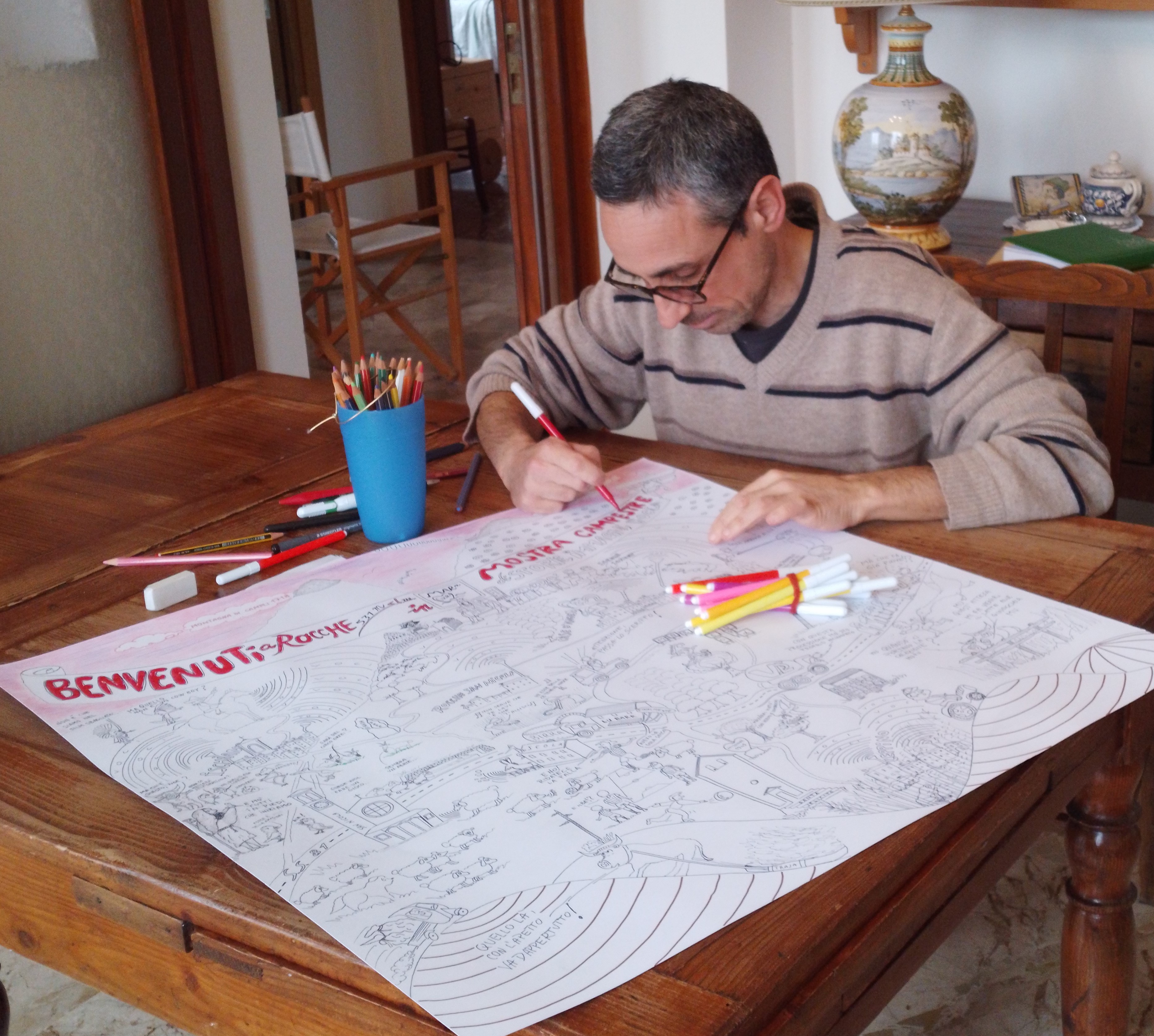 il curatore della mostra